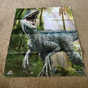 Loot Crate Exclusive Jurassic World Park dinosaur Poster 22" x 18" NEW